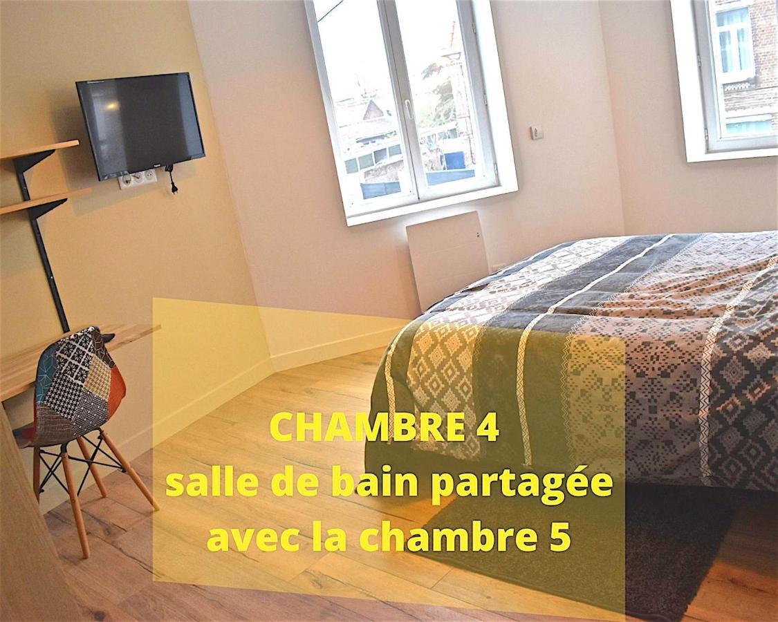 Coliving Tout Confort- Loos Les Lille-Maison Partagee-7 Chambres-5 Sdb-6Wc-Loos Les Lille Eksteriør billede